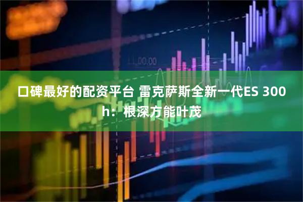 口碑最好的配资平台 雷克萨斯全新一代ES 300h：根深方能叶茂